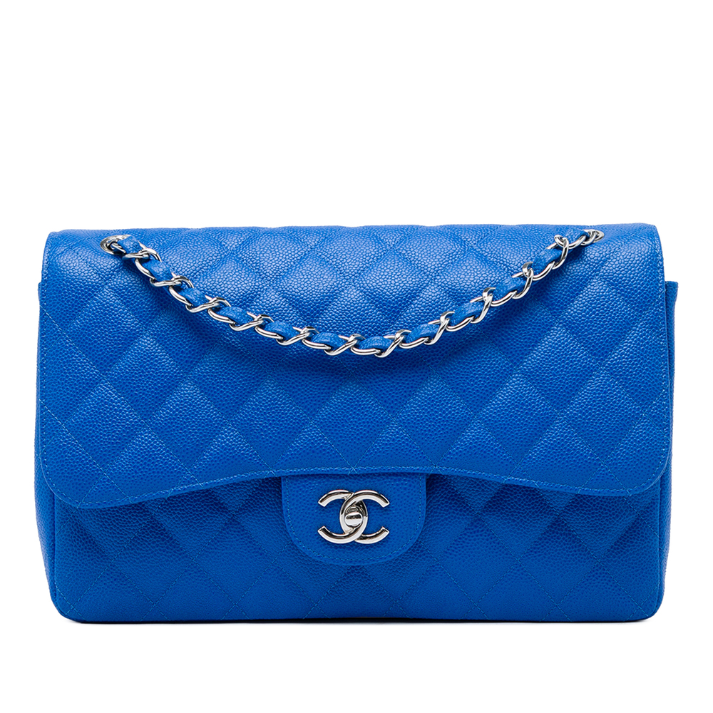 Pre-Loved Chanel Jumbo Classic Caviar Double Flap